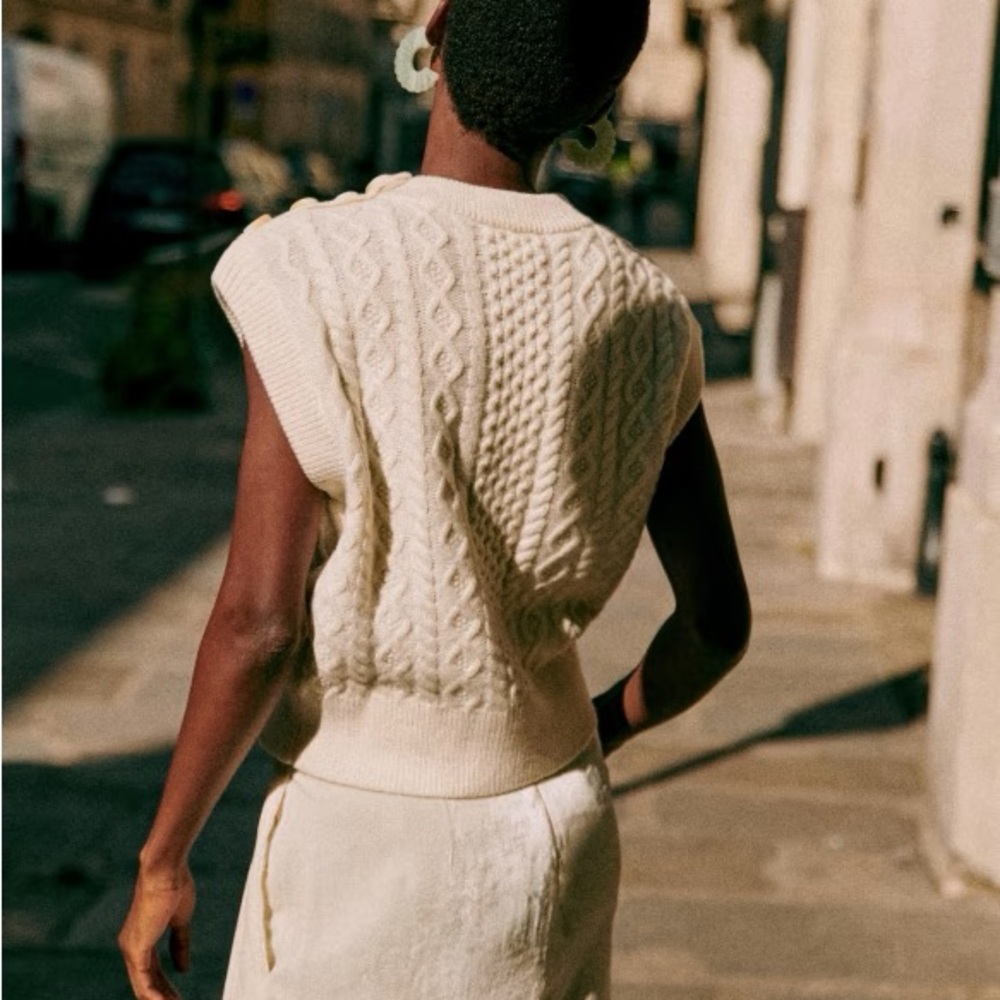 Sezane Gregoire Jumper, Size L - Picture 3 of 10